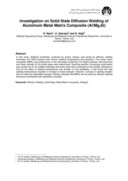 دانلود مقاله بررسی جوشکاری نفوذی حالت جامد کامپوزیت آلومینیم ( ( Al/Mg2Si صفحه 1 