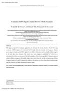 مقاله ارزیابی سیگنال EEG در کودکان مبتلا به اختلالات اوتیسم با استفاده از تحلیل ICA صفحه 1 