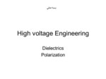 دانلود پاورپوینت High voltage Engineering صفحه 1 