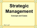 دانلود فایل پاورپوینت Strategic Management Concept and Cases صفحه 1 
