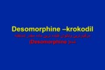 دانلود فایل پاورپوینت مرگبارترین وناتوان کننده ترین ماده مخدر شناخته شده ( Desomorphine ) صفحه 2 
