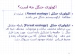 دانلود فایل پاورپوینت ادراک و شناخت اکولوژی جنگل ( Forest Ecology ) صفحه 4 
