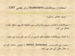 دانلود فایل پاورپوینت نانو لوله ها Dispersing Nanotubes صفحه 8 