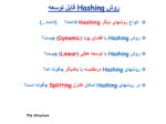 دانلود فایل پاورپوینت Dynamic Hashing , Linear Hashing صفحه 2 
