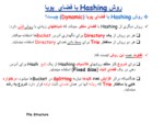 دانلود فایل پاورپوینت Dynamic Hashing , Linear Hashing صفحه 3 