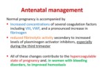 دانلود فایل پاورپوینت حاملگی و زایمان در خانم های مبتلا به اختلالات خونریزی دهنده صفحه 5 