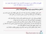 دانلود فایل پاورپوینت مدیریت زمان صفحه 15 