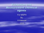 دانلود فایل پاورپوینت Evaluation and Measurement chemical agents صفحه 2 