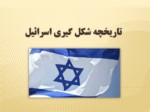 دانلود فایل پاورپوینت تاریخچه شکل گیری اسرائیل صفحه 1 