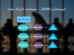 دانلود فایل پاورپوینت معرفی ساختار مدیریت پروژه OPM3 صفحه 19 