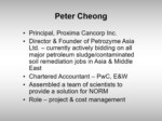 دانلود فایل پاورپوینت Proxima Cancorp Petrozyme TechnologiesEnviroGem صفحه 6 