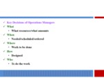 دانلود فایل پاورپوینت بررسی و ارزیابی مدیریت تولید و عملیات صفحه 19 