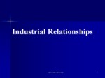 دانلود فایل پاورپوینت روابط صنعتی ( ویژه دانشجویان رشته مدیریت بازرگانی ) صفحه 1 