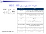 دانلود فایل پاورپوینت سیستم مدیریت HSE HSE – MS صفحه 4 