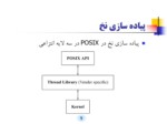 دانلود فایل پاورپوینت برنامه نویسی چند نخی با POSIX صفحه 9 