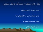 دانلود فایل پاورپوینت آزمایشگاه رفرانس بهداشت حرفه ای اصفهان بخش عوامل شیمیایی صفحه 3 