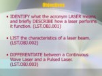 دانلود فایل پاورپوینت LASER SAFETY صفحه 2 