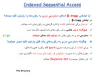 دانلود فایل پاورپوینت Lecture 15 Indexed Sequential Access , B+trees , Simple prefix B+trees صفحه 6 