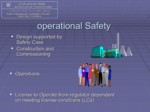 دانلود فایل پاورپوینت operational Safety صفحه 1 