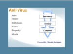 دانلود فایل پاورپوینت معرفی انواع آنتی ویروس ها صفحه 2 