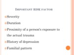 دانلود فایل پاورپوینت Posttraumatic Stress Disorder and Acute Stress Disorder صفحه 8 