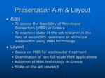 دانلود فایل پاورپوینت The Potential of Membrane Bioreactors for Wastewater Treatment صفحه 2 