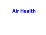 دانلود فایل پاورپوینت Air Health صفحه 1 