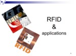 دانلود فایل پاورپوینت RFID& applications صفحه 1 