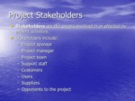 دانلود پاورپوینت پروژه اصول سرپرستی - مدیریت و کنترل پروژه صفحه 10 