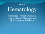 دانلود فایل پاورپوینت Hematology صفحه 1 