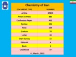 دانلود فایل پاورپوینت فرصت ها ، تهدیدها و افق های آینده شیمی ایران صفحه 14 